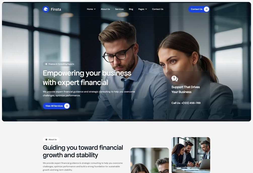 Finsta - Finance and Consulting Business