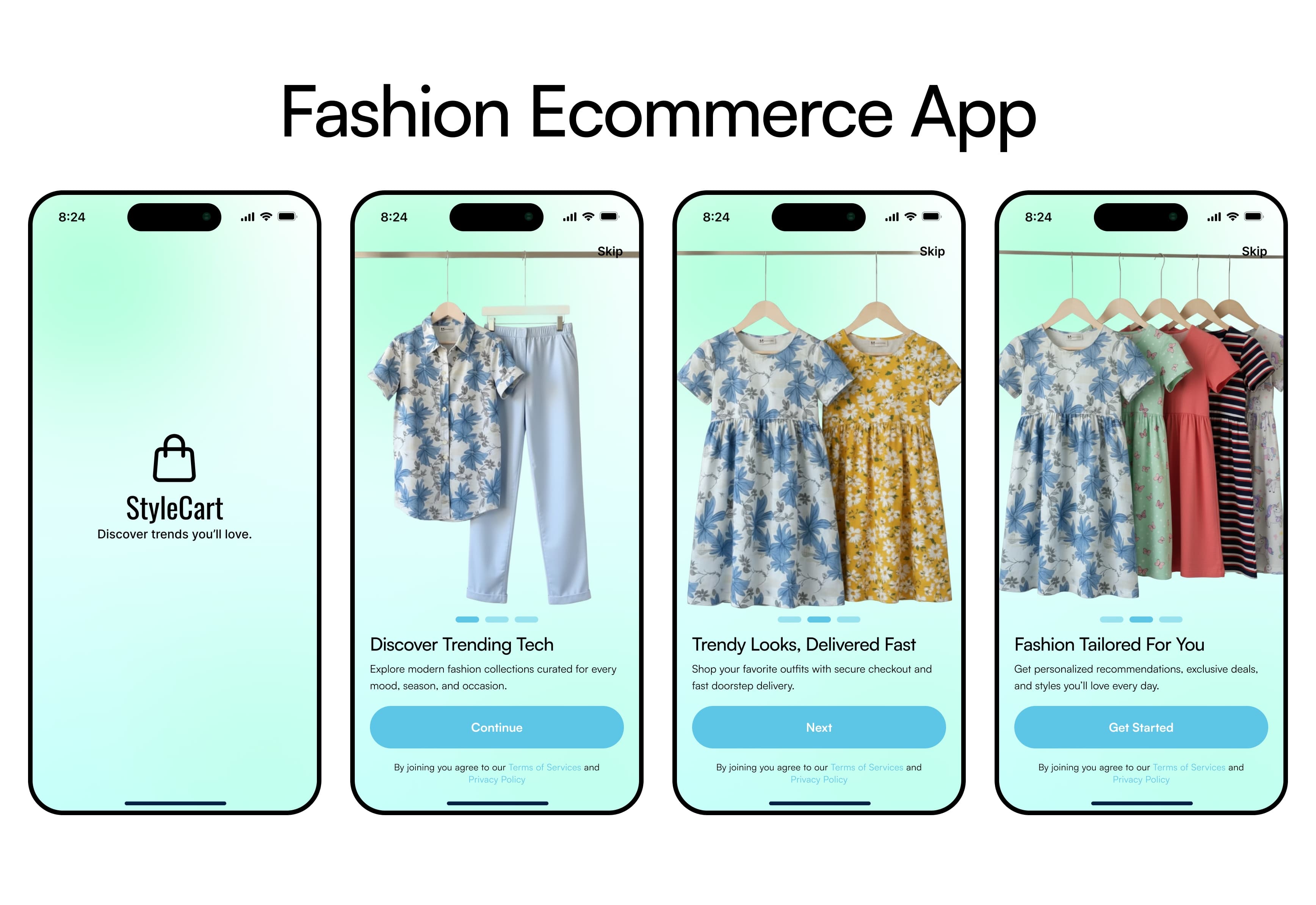 Ecommerce Fashion Web App
