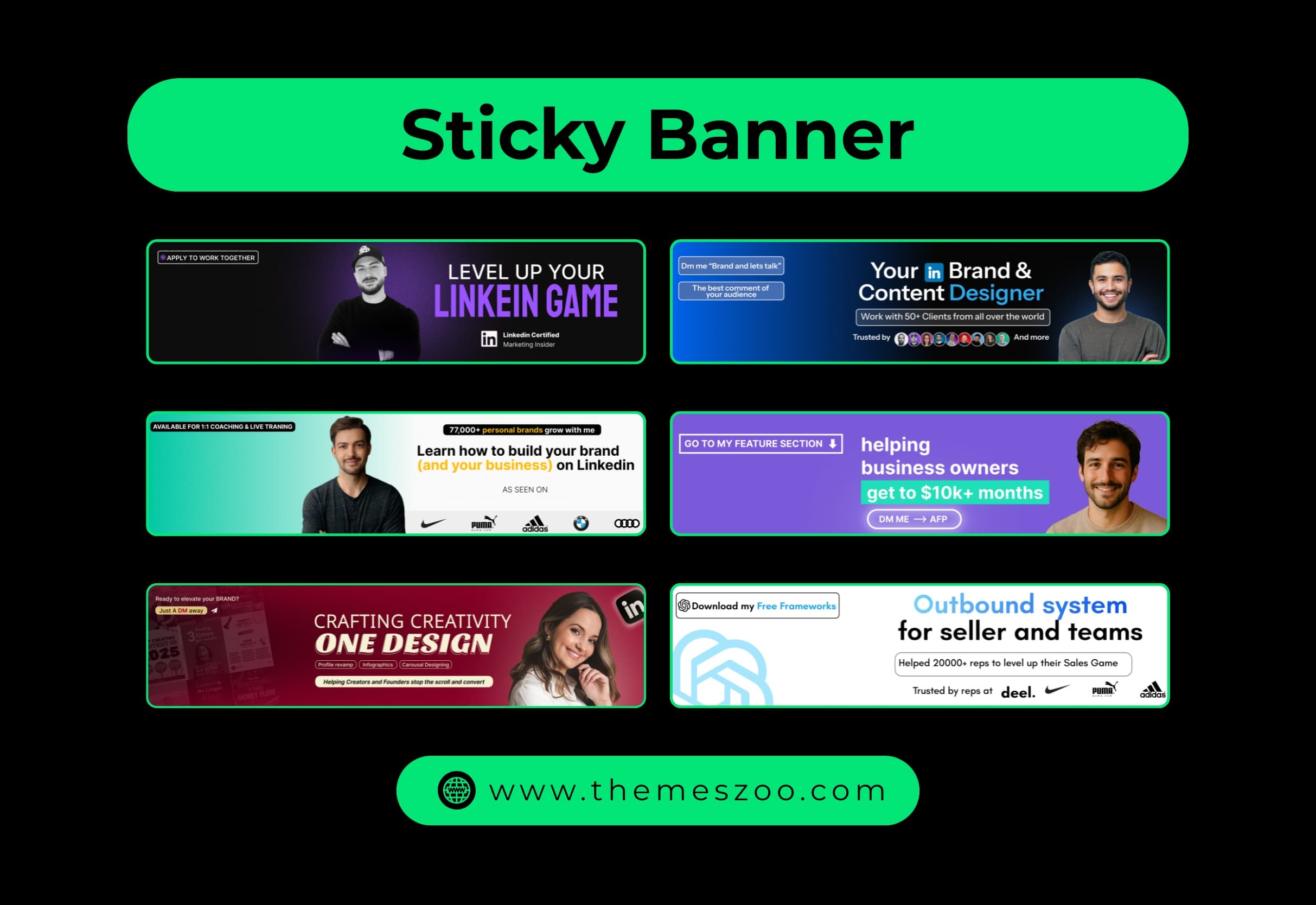 Sticky Banner (One Slide)