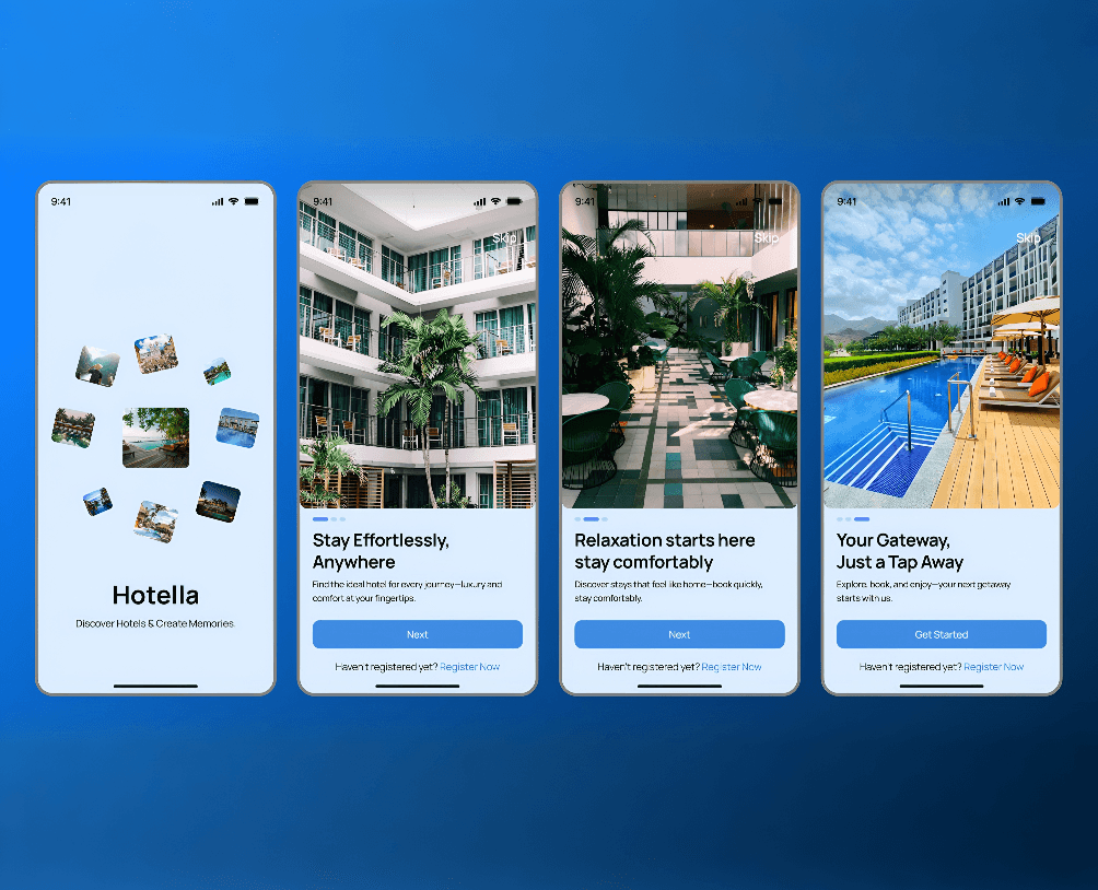 Hotel Booking App Development — screenshot 1