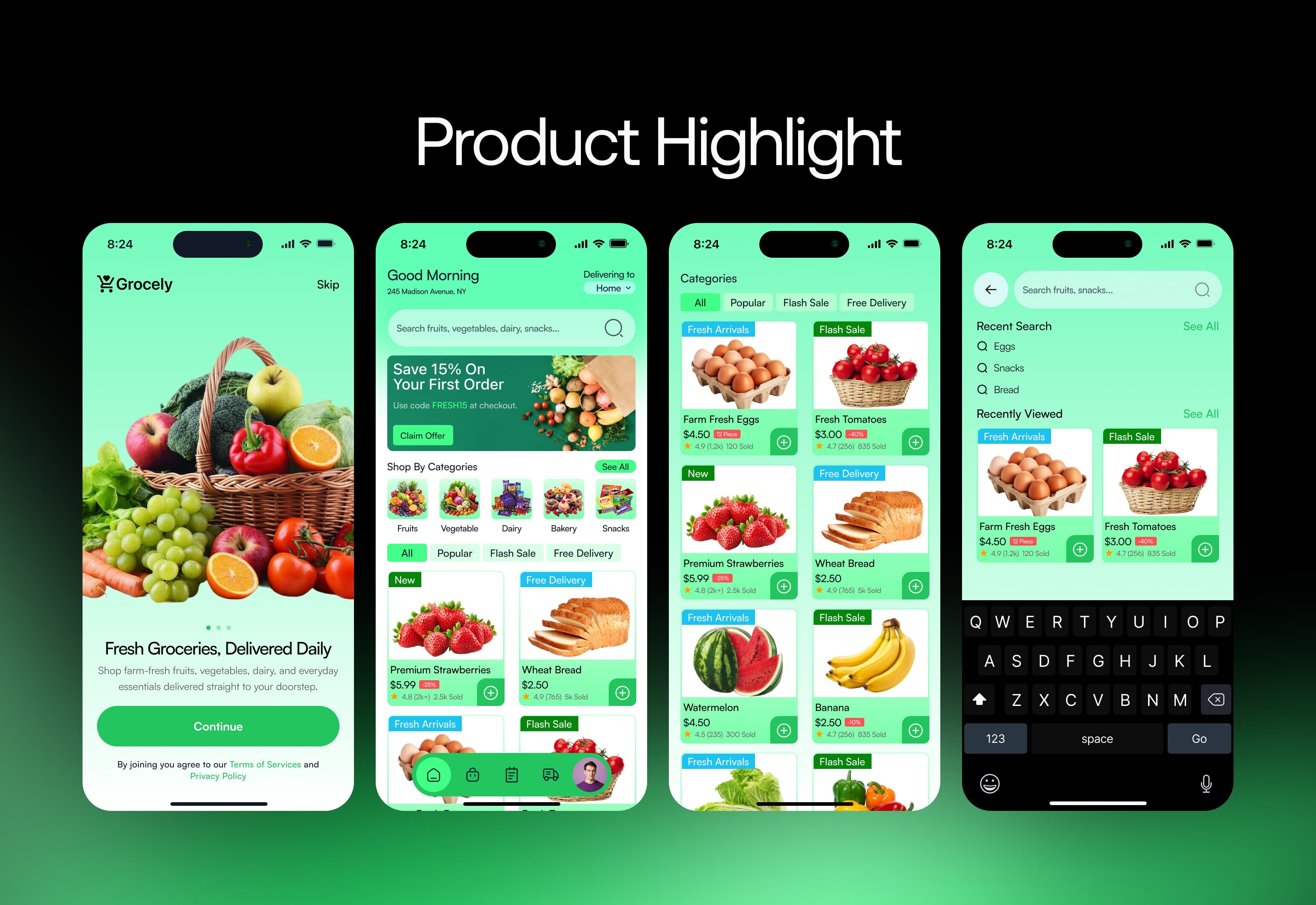 Grocery Shop Web App