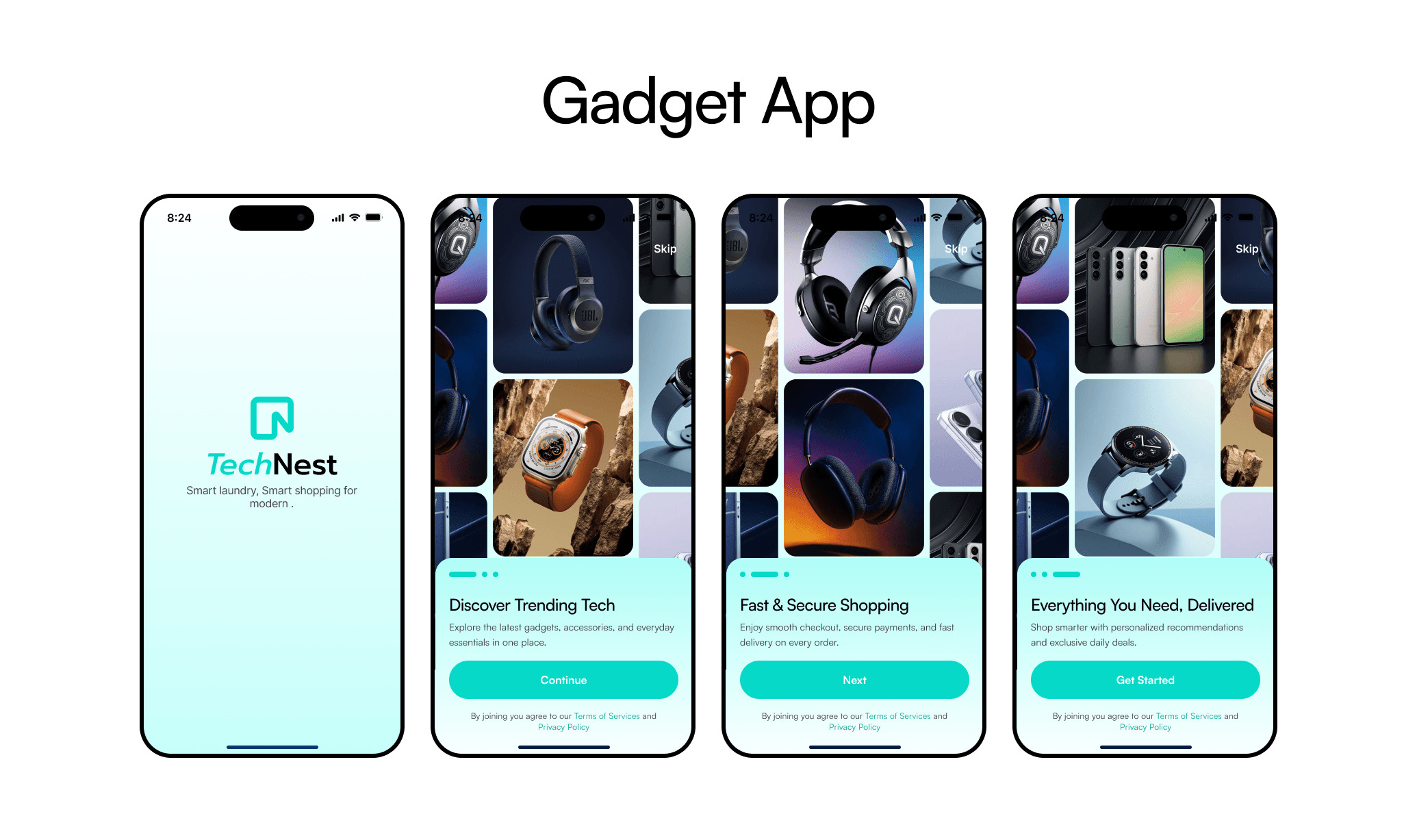 Ecommerce Gadget Web App — screenshot 1