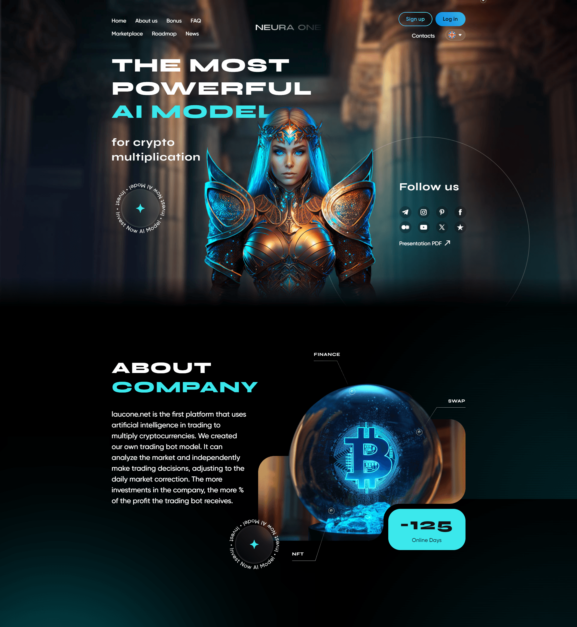 Neura - Blockchain, Crypto & Web3 Technology — screenshot 1